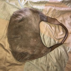 Great used condition suede Ferragamo purse